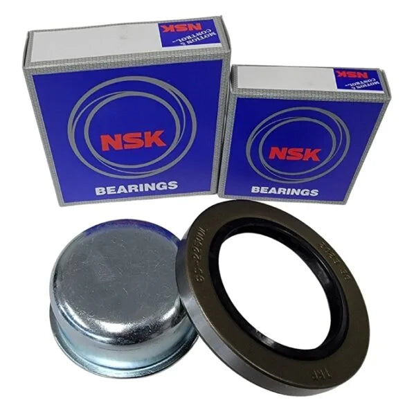 NSK Japanese Bearing Kit Inner Outer Bearing Seal Camper Trailer Caravan