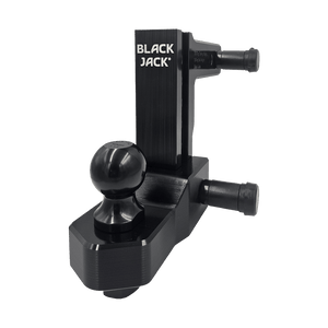 Black Centuria Anodized Lightweight Adjustable Hitch - 200mm