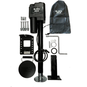 Black Jack Master 12V Electric Automatic Trailer Jack with Clamp