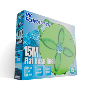 RV Flomaster 15m Flat Hose Reel