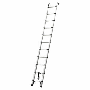 TRA 3.8m Portable telescopic ladder with Hooks and carry bag