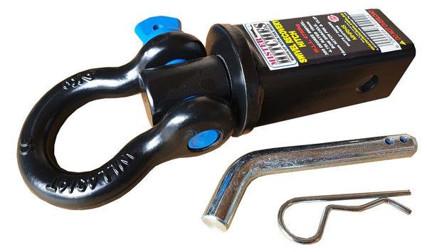 MISTER HITCHES SWIVEL RECOVERY HITCH + BOW SHACKLE W.L.L. 4.75T