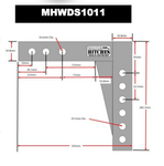 SHANK, LONG SUIT MISTER HITCHES WEIGHT DISTRIBUTION SYSTEM (MHWDS1011)