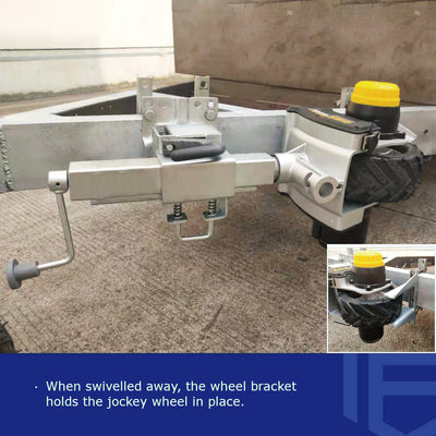 550W Mini Mover Gen 3 PLUS Motorised Jockey Wheel with Swivel Mount 12V