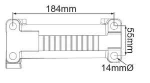 Ark Over-ride Coupling Galvanised 50mm 2000kg