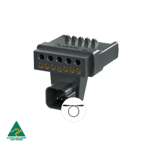 Elecbrakes Adaptor  (7 Pin Male - 12 Pin Female)