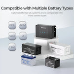 Renogy DCC30S 12V 30A Dual Input DC to DC Battery Charger with MPPT