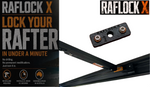 Raflock X Black Centre Rafter Mount / Installer