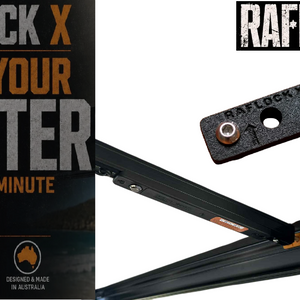 Raflock X Black Centre Rafter Mount / Installer