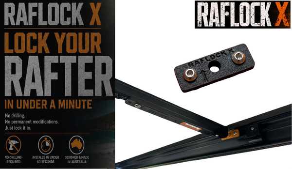 Raflock X Black Centre Rafter Mount / Installer