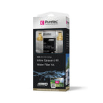 Puretec Inline Water Filter for Caravan & RV's Brass Fittings