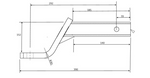 MISTER HITCHES BALL MOUNT 292MM 6" DROP OR 4 3/4" RISE