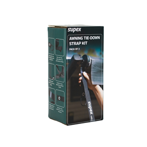 Supex Awning Tie Down Strap Kit