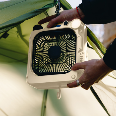 SUPEX RECHARGEABLE OUTDOOR CAMPING FAN