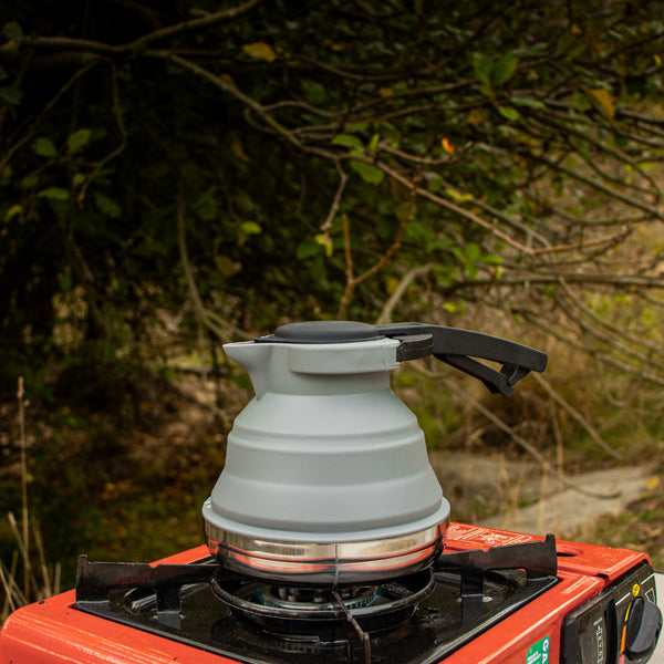 SUPEX COLLAPSIBLE GREY KETTLE 1.2L CAPACITY