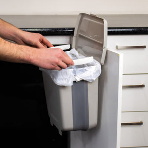 Supex Collapsible Rubbish Bin 8.5L With Lid