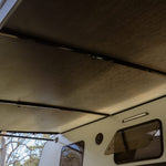 2 x Supex Black Curved Awning Roof Rafter Acute Curve