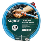 Supex 20m Non-toxic food-grade Drinking Water Hose with fittings