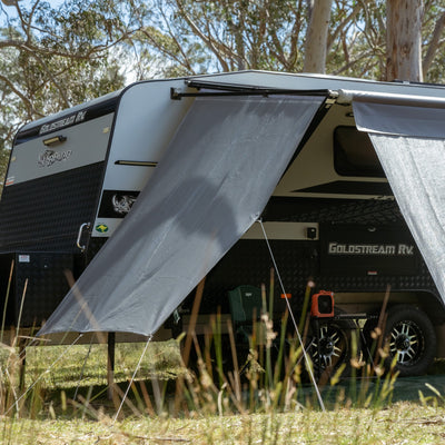 Supex Caravan End Wall Privacy Screen (1900mm x 2350mm x 2090mm)