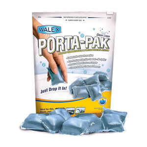 WALEX CLEAN LINEN PORTA PAK TOILET CHEMICAL SACHETS