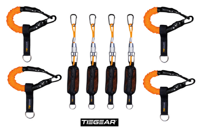 TieGear 180° Awning & Gazebo Tie-Down Kit – 4 Pack