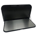 TRA 650mm Black External Caravan RV Picnic Table with LEDs and USB port