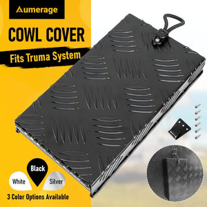 RV Truma Cowl Cover Black Checker Aluminum Universal Flue Vent Truma Hotwater AU