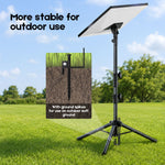Tripod Mount for Starlink Gen 3, Adjustable Portable Ground Stand with 360° Rotation, 90° Tilt, Anti-Slip Feet & Ground Anchor for RV Camping Travel