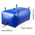 Water Storage Bladder 240L Large Capacity Water Bag, Portable & Collapsible Soft Waters Container, Leakproof & Tear-Resistant PVC Emergency Waters Storage Tank for RV Truck & Outdoor Use
