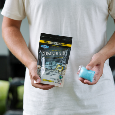 WALEX TOILET CHEMICAL SACHETS: PORTA PAK COMMANDO