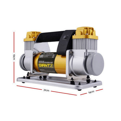 Giantz Air Compressor 12V 4x4 Tyre 200L/MIN Deflator Inflator Car Truck Portable