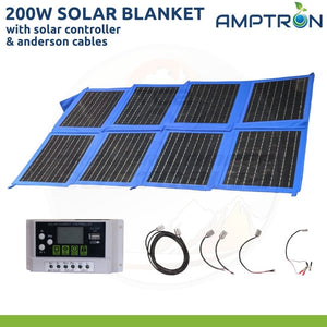 Amptron 12V 200W Monocrystalline Solar Blanket