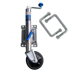 ARK 6” Economy Jockey Wheel Swivel Bracket JWE6SU (U-Bolts Included)
