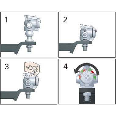 Ark XO 2T Off Road Trailer Hitch Coupling Mechanical Brake Override ORXO50 INCLUDES TOWBALL