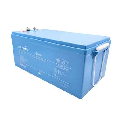 Front view of BluEdge 36V 100Ah LiFePO4 battery