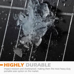 200W  Portable Folding Solar Panel - Andersen plug & carry bag