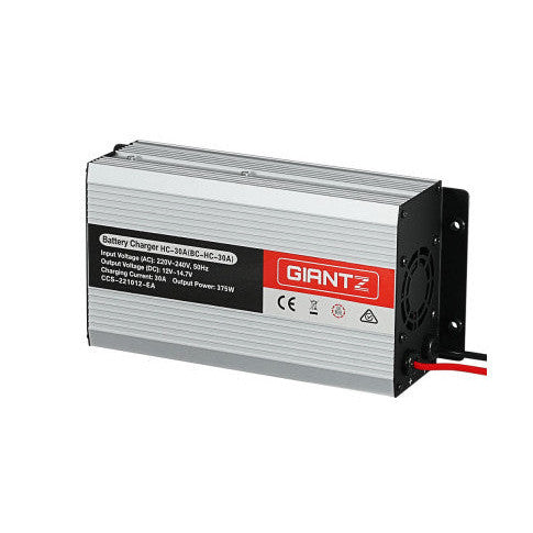 12V 30A Car Battery Charger 30Amp ATV 4WD Boat Caravan