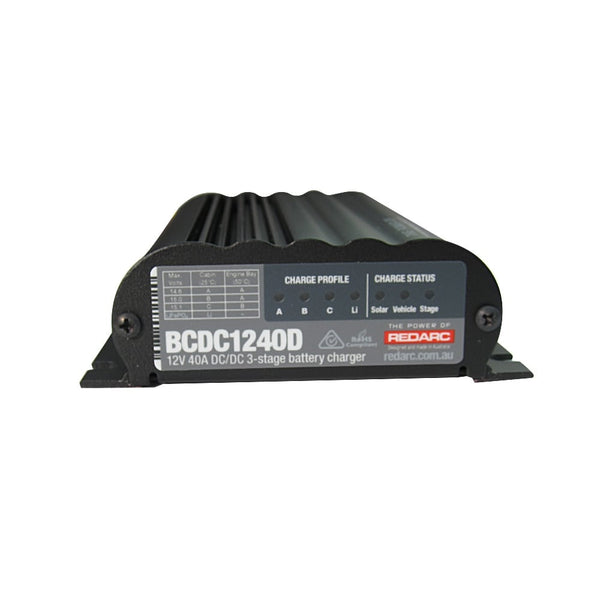 Redarc BCDC1240D dc to dc battery charger