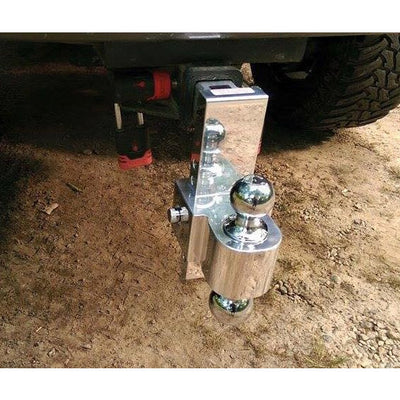 FLASH 10 inch  E Series Hitch with 50 mm and 70 mm Ball – Australian Design Rules Compliant