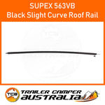 Supex Slight Curve Roof Rail Black