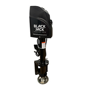 Black Jack 12V Electric Automatic Trailer Jack with Clamp(No wiring kit, just connect to an Andersen plug)