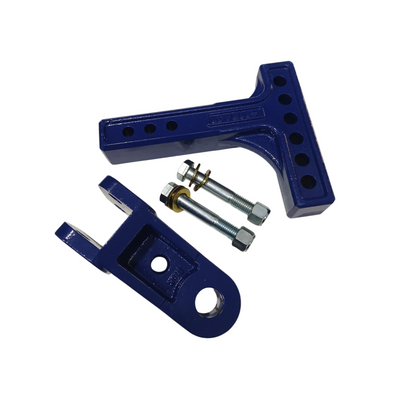 Lovells LSP 5.5T Blue Short Shank 32mm tow tongue Adjustable drop hitch Towing