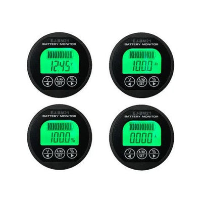 E&J  Battery Monitor | Bluetooth - Round 500A