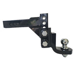 Brutus 3.5T Adjustable Hitch 3" Drop Rise with 50mm Tow Ball & Lock