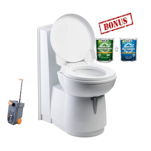 Thetford C263-CS toilet side profile view