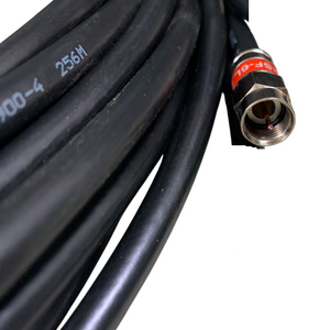 1.5m RG6 F-Type Quad Shield Quality Coaxial Cable With Crimped Connectors.