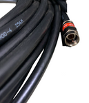 10m RG6 F-Type Quad Shield Quality Coaxial Cable With Crimped Connectors.