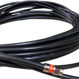 1.5m RG6 F-Type Quad Shield Quality Coaxial Cable With Crimped Connectors.