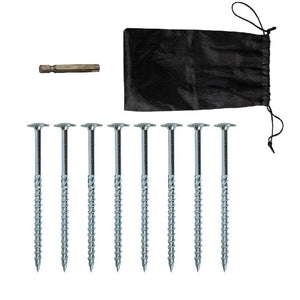 SUPEX screw-in mat peg closeup