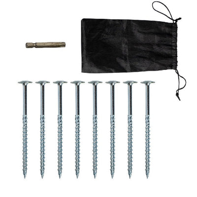 SUPEX screw-in mat peg closeup